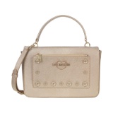 LOVE Moschino Borsa Vitello Saffiano Platino