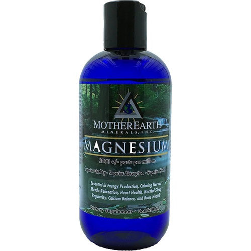  Mother Earth Minerals Angstrom Minerals, Magnesium-8 ozs.