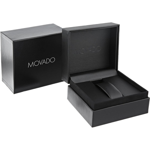  Movado Mens 0606792 Museum Sport Stainless Steel Watch with Black Dial