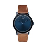 Movado Evolution Blue Pvd Watch (Model: 3600520)