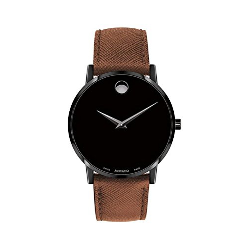  Movado Mens Museum Classic Black Dial Watch - 607198