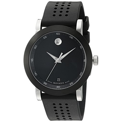  Movado Mens 0606507 Museum Stainless Steel Watch