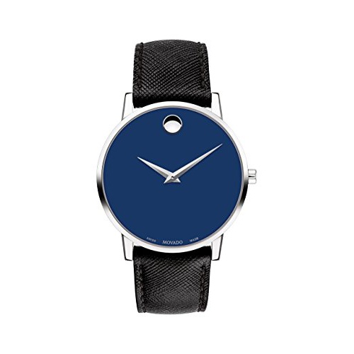  Movado Museum Classic Blue Dial Mens Watch 0607197