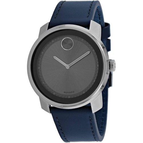  Movado Bold Quartz Grey Dial Mens Watch 3600673