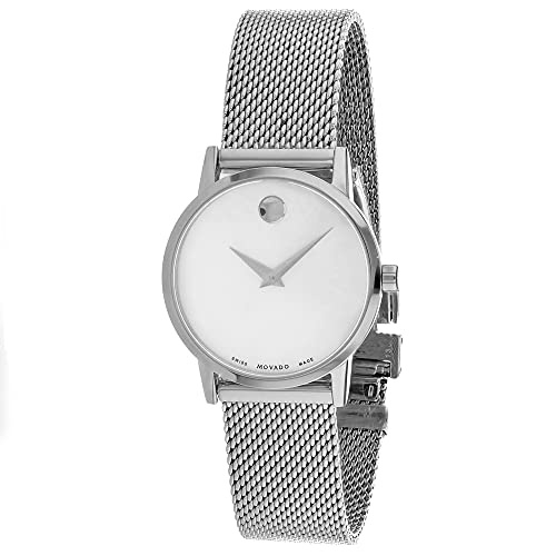  Movado Mens Museum Silver Dial Watch - 607350