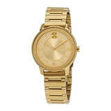 Movado Bold Quartz Gold Dial Ladies Watch 3600591