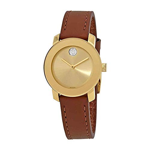  Movado Womens Bold - 3600437 Yellow Gold Ion-Plated One Size