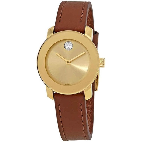  Movado Womens Bold - 3600437 Yellow Gold Ion-Plated One Size