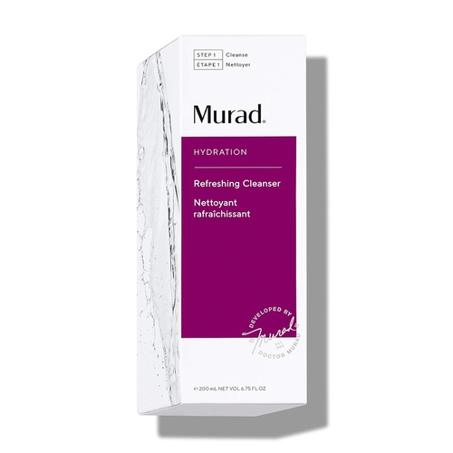  Murad Hydration Refreshing Cleanser - Foaming Facial Cleanser Hydrates and Smooths - Non- Drying Face Cleanser, 6.75 Fl Oz
