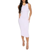 Naked Wardrobe All Snatched Up Sleeveless Body-Con Dress_LAVENDER