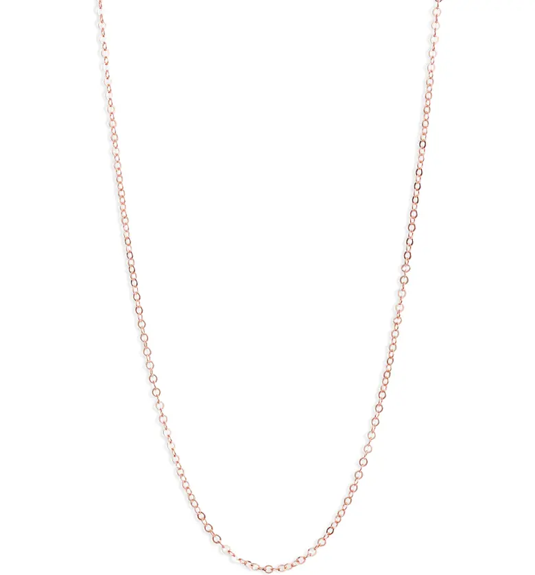Nashelle Chain Necklace_ROSE GOLD