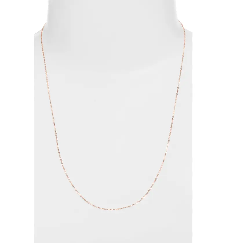  Nashelle Chain Necklace_ROSE GOLD