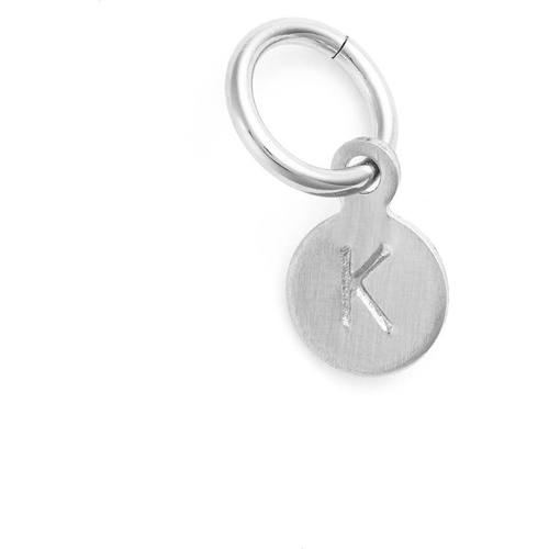  Nashelle Tiny Initial Sterling Silver Coin Charm_STERLING Silver K