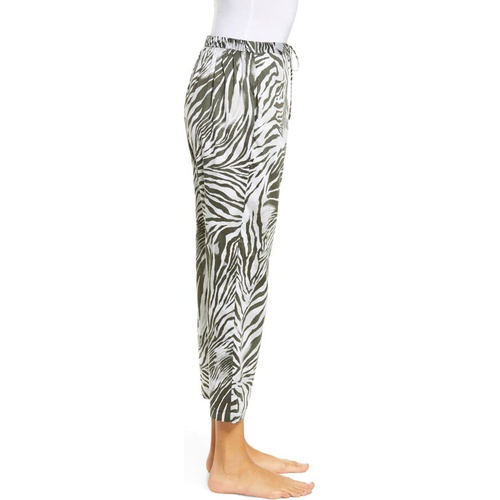  Natori Zebra Print Pajama Pants_BLACK