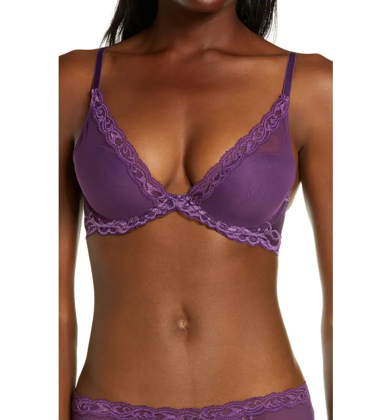 Natori Feathers Underwire Contour Bra_RADICCHIO