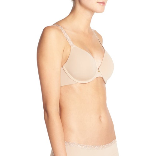  Natori Pure Luxe Underwire T-Shirt Bra_CAFE