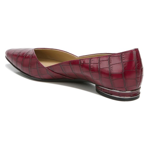  Naturalizer Havana Croc Embossed Flat_PLUM ROUGE CROC