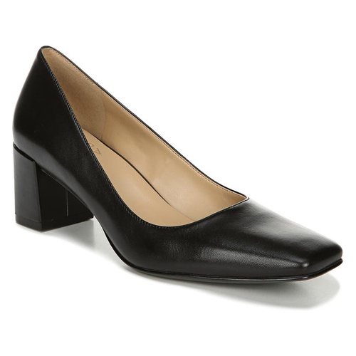  Naturalizer Karina Square Toe Pump_BLACK LEATHER