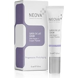 NEOVA SmartSkincare Super Eye Lift Serum with brightening and hydrating actives smooths to a perfect finish for on-the-spot visual improvement.