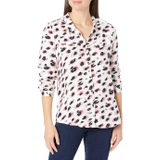 NIC+ZOE Womens Spotted Shirt