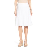 NIC+ZOE Summer Fling Linen Blend Skirt_PAPER WHITE