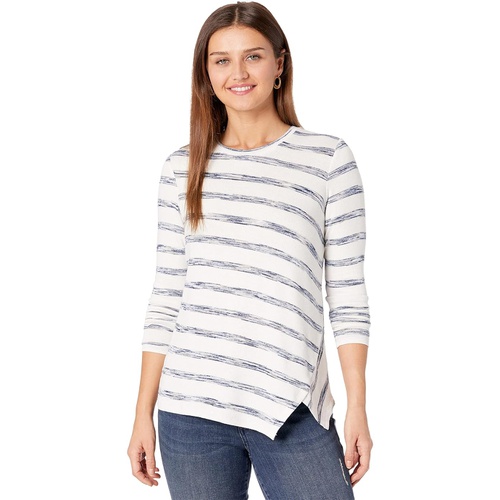  NIC+ZOE Petite Spacedye Stripe Tee