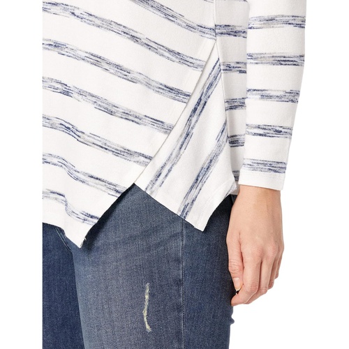  NIC+ZOE Petite Spacedye Stripe Tee