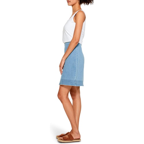  NIC+ZOE All Day Denim Stitched Skirt