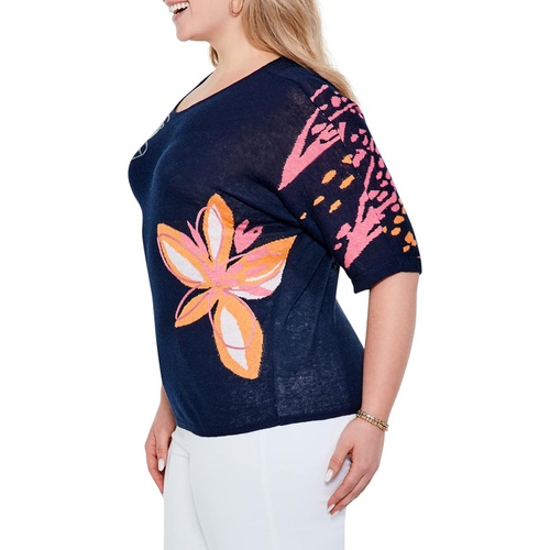  NIC+ZOE Petite Evening Garden Sweater