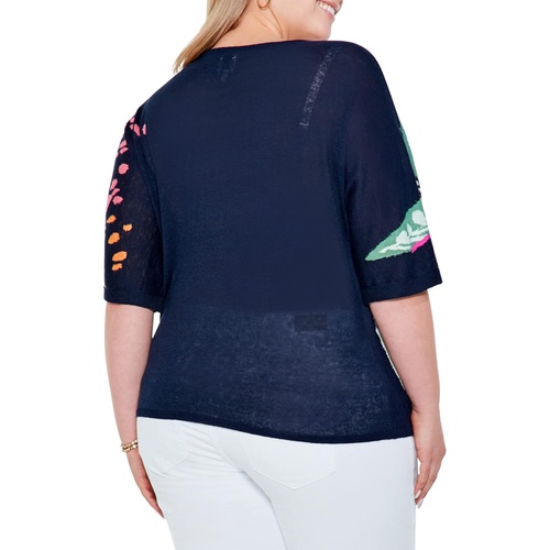  NIC+ZOE Petite Evening Garden Sweater