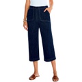 NIC+ZOE All Day Wide-Leg Crop Jeans