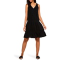 NIC+ZOE Double Gauze Tiered Dress