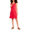 NIC+ZOE Petite Double Gauze Tiered Dress