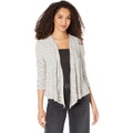 NIC+ZOE Mixed Lines Four-Way Cardigan