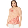 NIC+ZOE Plus Size Sun Burst Tank