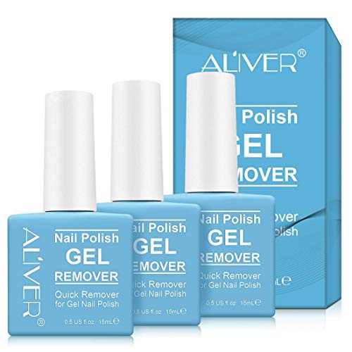  NIFEISHI Magic Gel Nail Polish Remover,(3pcs) Soak-Off Gel Polish Remover Professional Removes Soak-Off Gel Polish In 2-5 Minutes Easily & Quickly Dont Hurt Your Nails