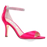 Nina Volanda Ankle Strap Sandal_GERANIUM CORAL SATIN