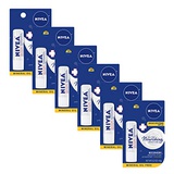 NIVEA Recovery Medicated Lip Care - Broad Spectrum SPF 15 - Unisex Lip Balm for Chapped Lips - .17oz Stick (Pack of 6) (Packaging May Vary)