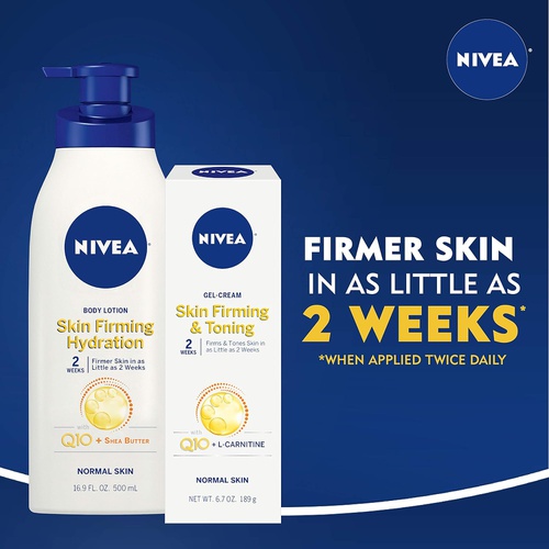  NIVEA Skin Firming Variety Includes Skin Firming Lotion, Shea Butter (6.9 fl. oz.) & Skin Firming Gel-Cream (6.7 oz.)