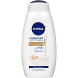 NIVEA Nourishing Botanical Blossom Body Wash - with Nourishing Serum - 20 Fl. Oz. Bottle