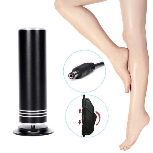  N Noble One Powerful Electric Foot Callus Remover (Speed Adjustable) with 60pcs Sandpaper Disk,Professional Electronic Foot File Pedicure Tool for Dry Dead Cracked Skin Callous,Black