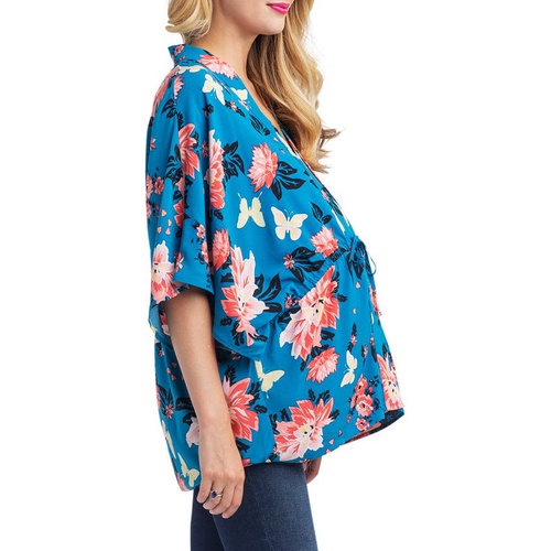  Nom Maternity Floral Maternity Top_NO COLOR