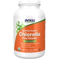 NOW Supplements, Organic Chlorella Powder with naturally occurring Chlorophyll, Beta-Carotene, mixed Carotenoids, Vitamin C, Iron and Protein, 1-Pound