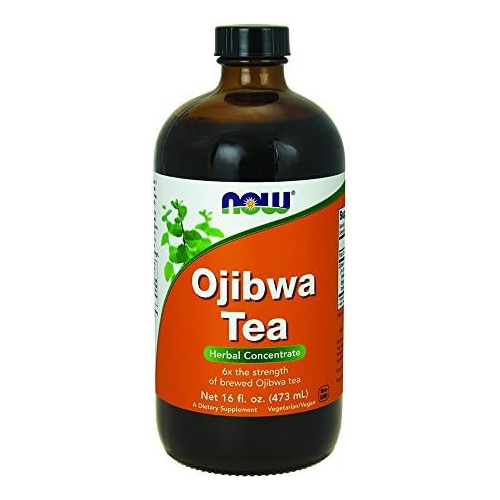  NOW Supplements, Ojibwa Tea Concentrate, 6x the strength of brewed Ojibwa Tea, Herbal Concentrate, 16-Ounce