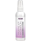 NOW Foods NOW Solutions, Hyaluronic Acid Hydration Facial Mist with Aloe Vera and Cucumber Extracts, 4-Ounce