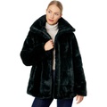 NVLT Ladies Bunny Faux Fur Coat