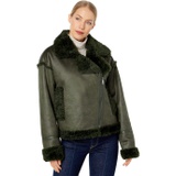 NVLT Berber Faux Down Cropped Puffer Jacket