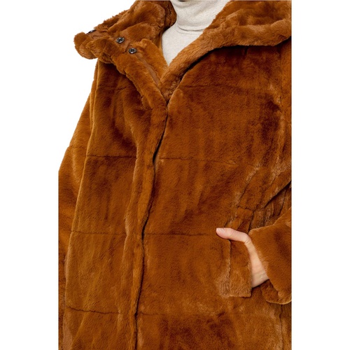  NVLT Ladies Bunny Faux Fur Coat