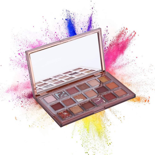  N/W 18 colors Eyeshadow Makeup Palette - High Pigmented Matte Shimmer Glitter Eyeshadow Palette, Cruelty Free, Long Lasting，reflective, Nude, Neutral, Waterproof, Vegan and Blendable,