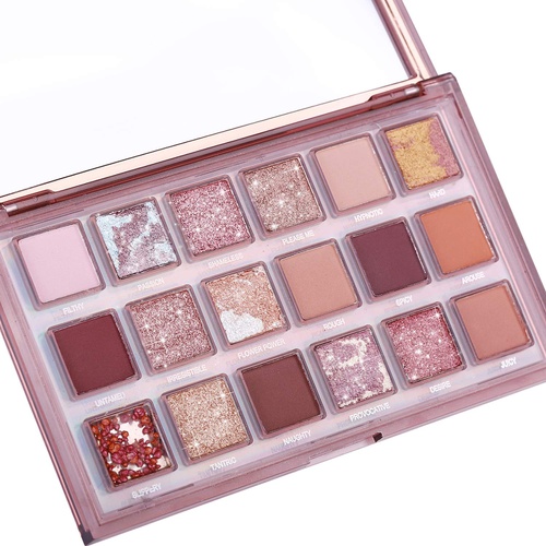  N/W 18 colors Eyeshadow Makeup Palette - High Pigmented Matte Shimmer Glitter Eyeshadow Palette, Cruelty Free, Long Lasting，reflective, Nude, Neutral, Waterproof, Vegan and Blendable,